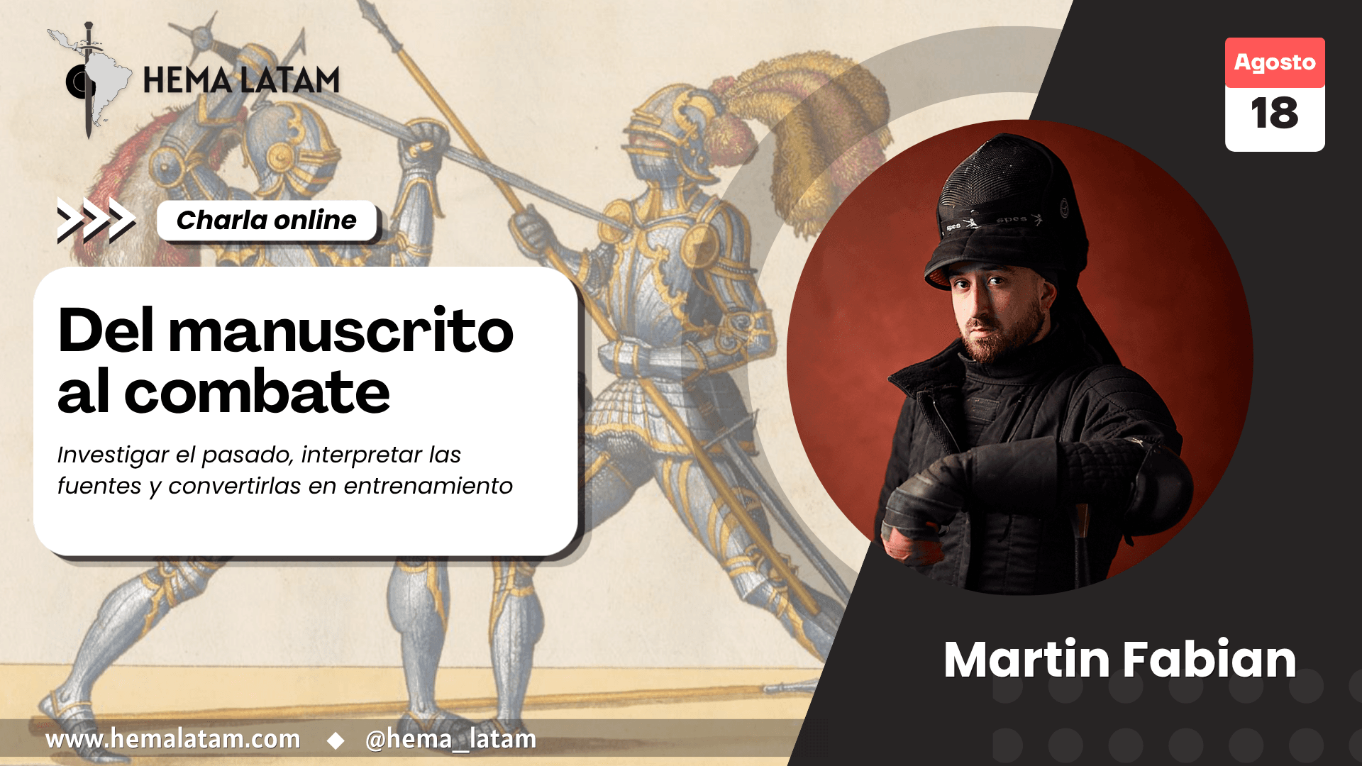 Del manuscrito al combate